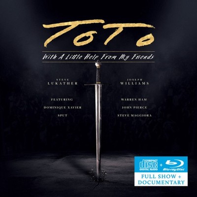 With A Little Help From My Friends (CD+BluRay) by Toto [CD]