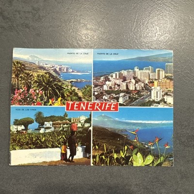 Postkarte Teneriffa Puerto De La Cruz 1972 Ansichtskarte Ak 2239
