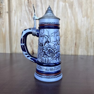 Vintage Handcrafted 1976 Avon Beer Stein Mug Rocky Mountain Series 