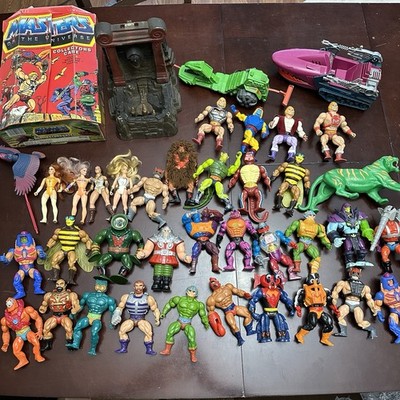 Large Lot 39 Masters of Universe MOTU 80's Mattel He-Man She-Ra