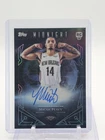 MICAH PEAVY 2025-26 TOPPS MIDNIGHT SUN SIGNATURES ROOKIE AUTO Q4568