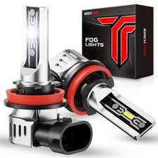 Torchbeam H11/H16/H8 12000 Lumen LED Fog Light Bulbs 600% Brighter