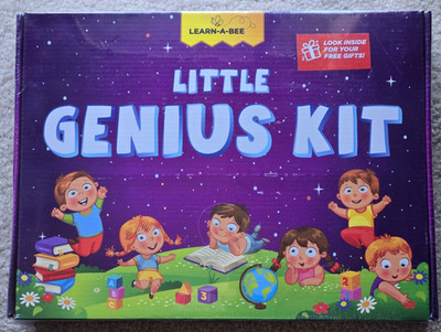 NEW Sealed Learn-A-Bee Little Genius Kit for 2 YEAR-OLDS Homeschooling