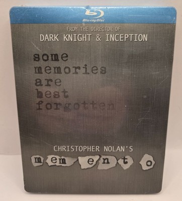 Memento Limited Edition Canadian Blu-Ray Steelbook NEW Sealed Christopher Nolan