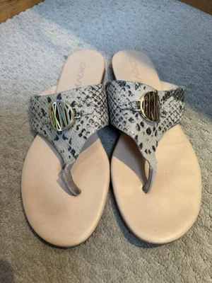 DKNY Croc Print Sandals UK Size 7 - Image 1 of 4