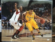 TREY BURKE Signed Autographed Auto 16x20 Photo Picture Michigan Wolverines JSA