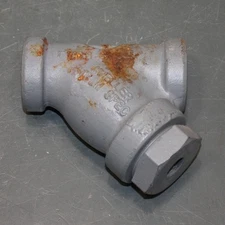 RUSTY - Mueller Y Strainer Fitting 01.0-581CS-N, 1" NPT Pipe, Class 600 M6727131