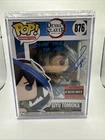 Funko Pop! Demon Slayer AAA Anime Giyu Tomioka #876 Signed Johnny Yong Bosch