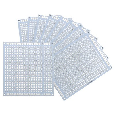 10 Stück Lötschienen 3.15''x2.36'' Weiß Verzinnte Leiterplatte