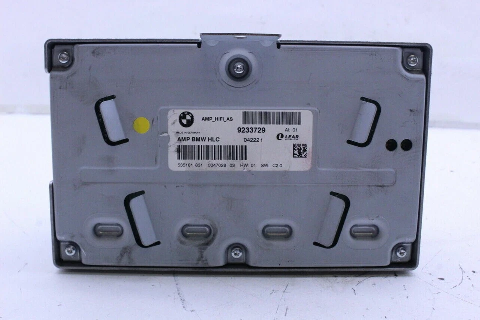 2011 BMW 535i GT HiFi Amp Amplifier Lear OEM Used Foto 2 de 4