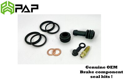 Front Brake caliper piston seal rebuild kit Kawasaki 1995 ZR400 Xanthus D4