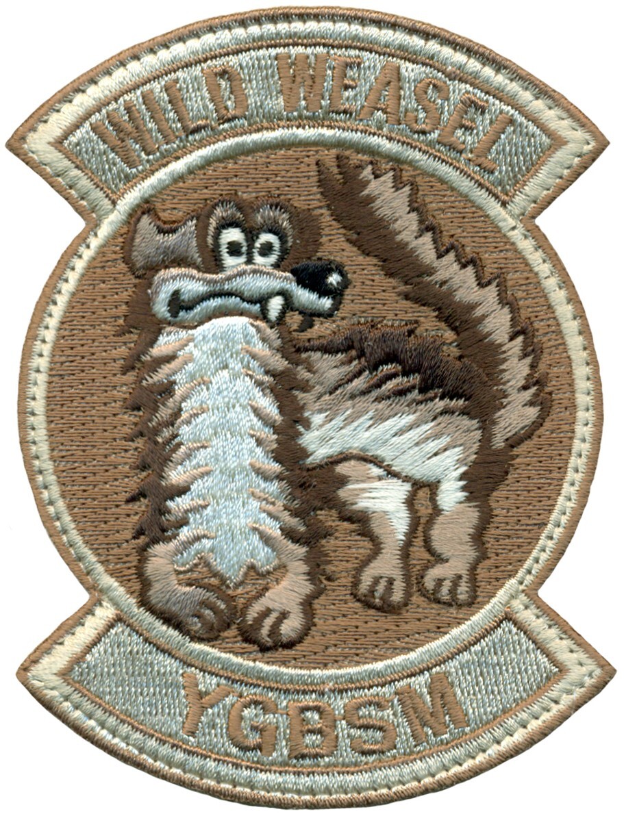 USAF WILD WEASEL YGBSM PATCH - | eBay