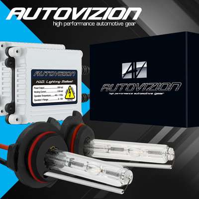 AUTOVIZION XENON 35W SLIM HID KIT 6K 6000K Diamond White H4 H7 H11 H13 9006 H1