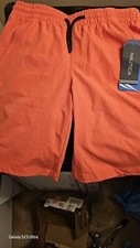 YOUTH/BOYS NAUTICA SWIMWEAR TRUNKS S 8 PERFORMANCE STRETCH NWT WITH POCKETS
