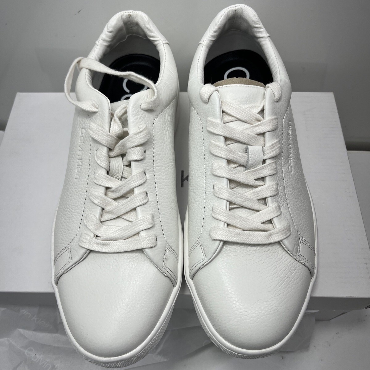 Calvin Klein Men's Falconi Sneaker White Size