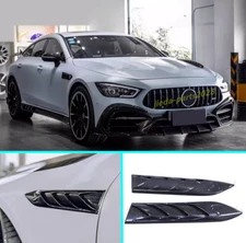 For Benz AMG GT43 GT53 GT63 2019-24 Carbon Fiber Car Side Fender Vent Cover 1pcs