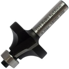 HW Hartmetall Rundungsfräser mit Anlaufring Oberfräser Schaft 8 mm