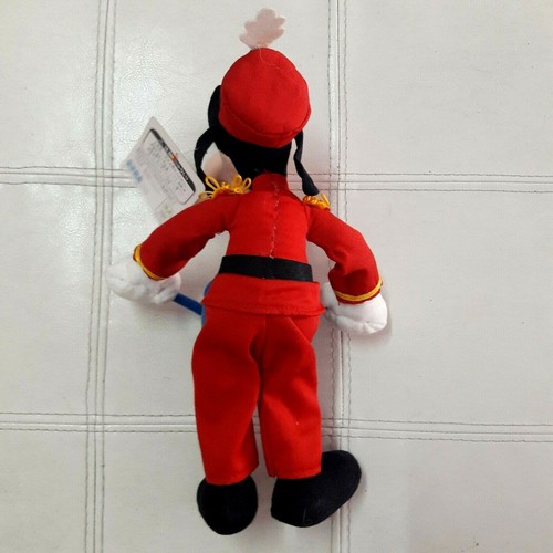2000 bambola di peluche Disney Pippo SEGA fantasia divertimento vintage nuova con etichetta 10" - Foto 3 di 5
