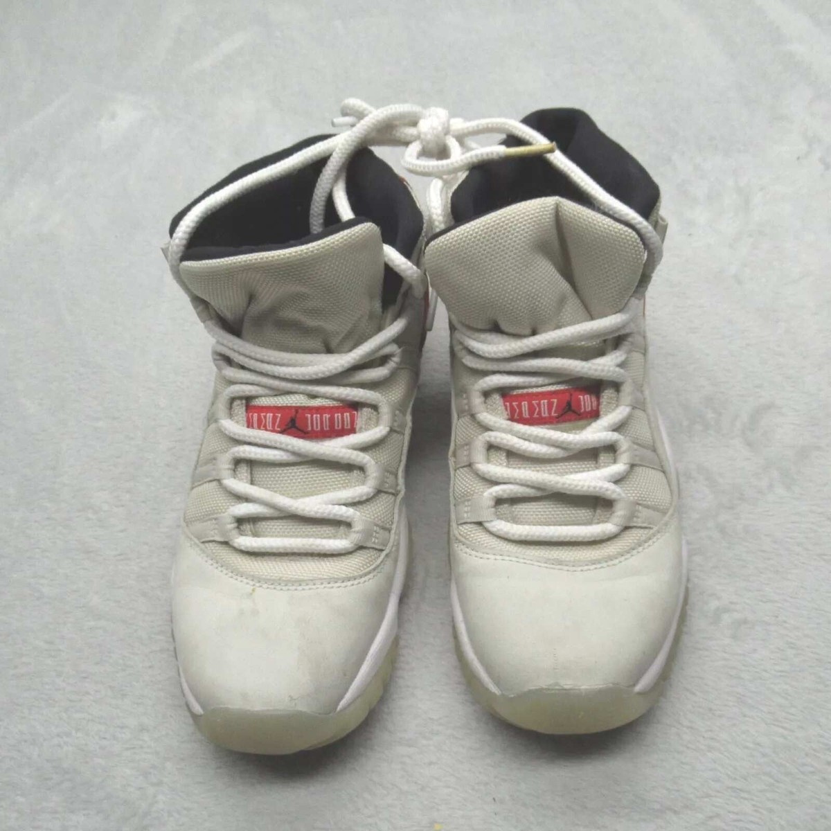 Nike Air Jordan 11 Retro Shoes Boys 6Y Cream Cap And Gown Sneakers 