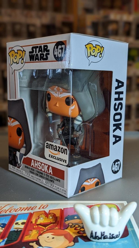 Funko Pop Ahsoka Amazon Exclusive eBay