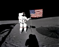 New NASA Photo: Apollo 14 Commander Alan Shepard, Fra Mauro Highlands - 6 Sizes!