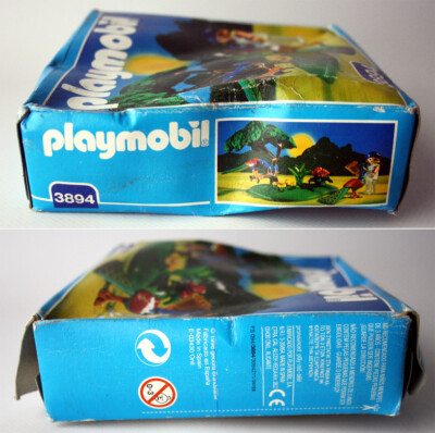 RARE VINTAGE 1996 PLAYMOBIL 3894 GIRL & PEACOCKS ZOO FARM NEW