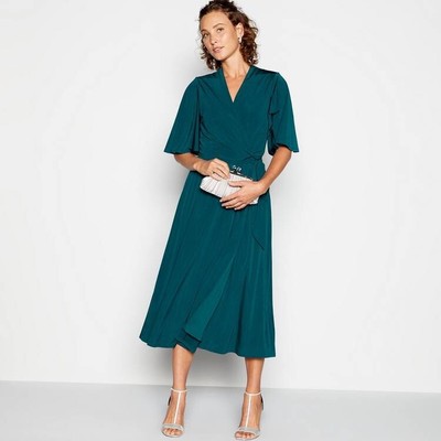 jenny packham wrap dress