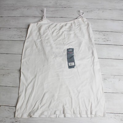Bobbie Brooks Women's White Cami Top Plus Size 2X