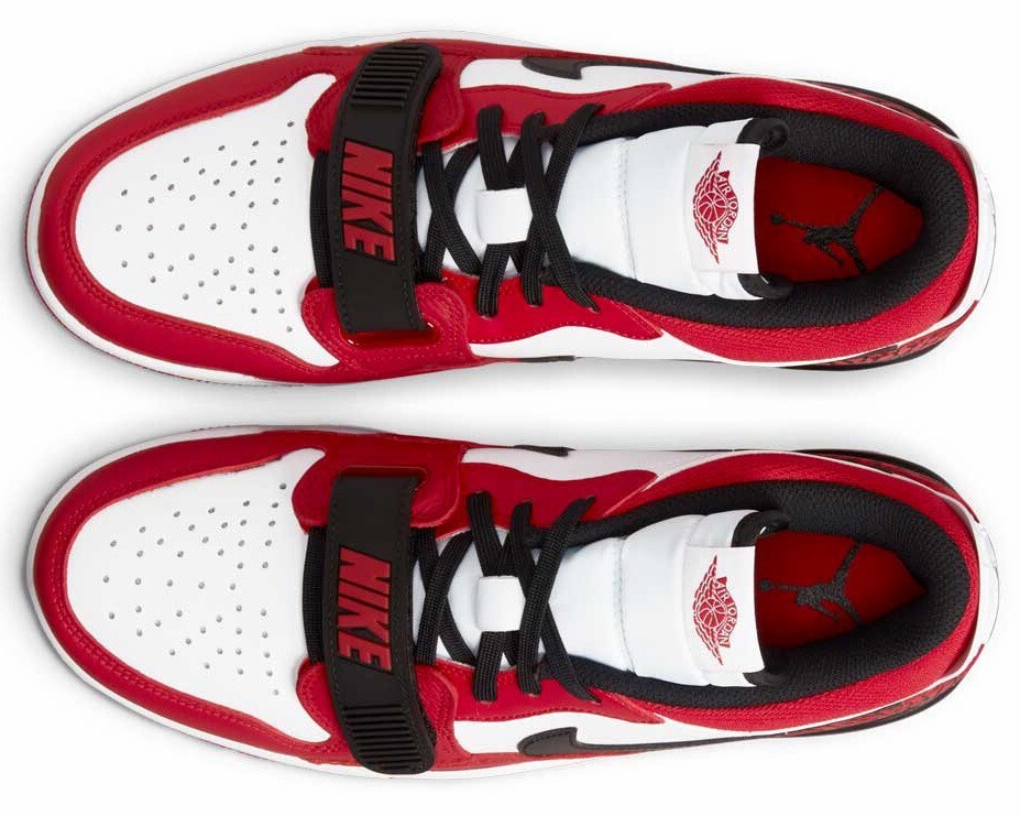 Air Jordan Legacy 312 Low White/BlackGym Red CD7069116 Size 8.5 NEW