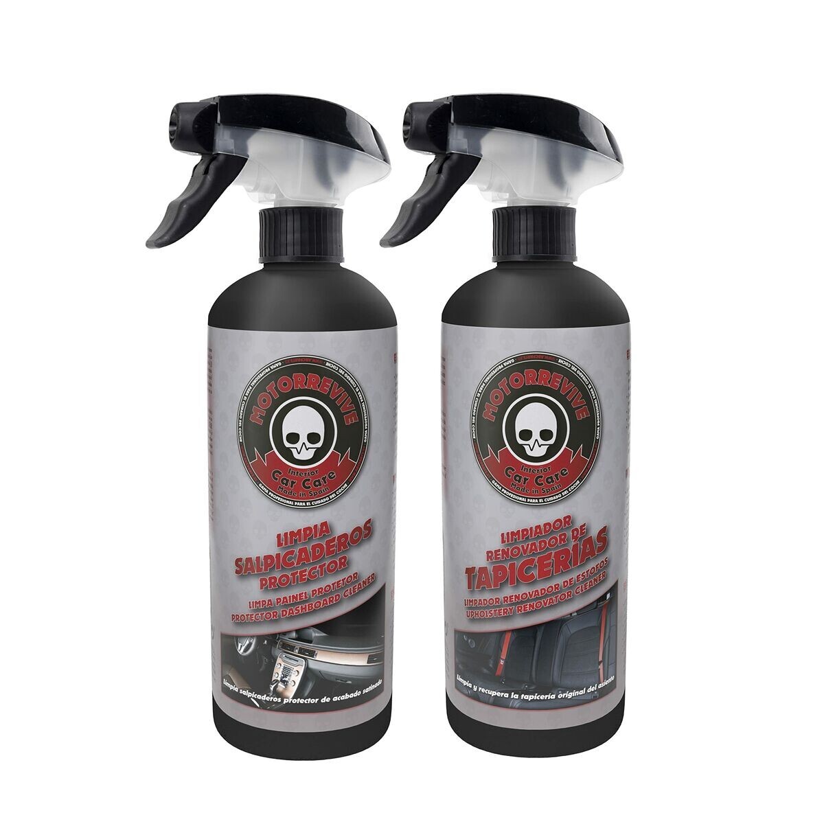 Kit per Cleaning & Storage Motorrevive Pulisci Tappezzeria Pulisci Cruscotto 2 U