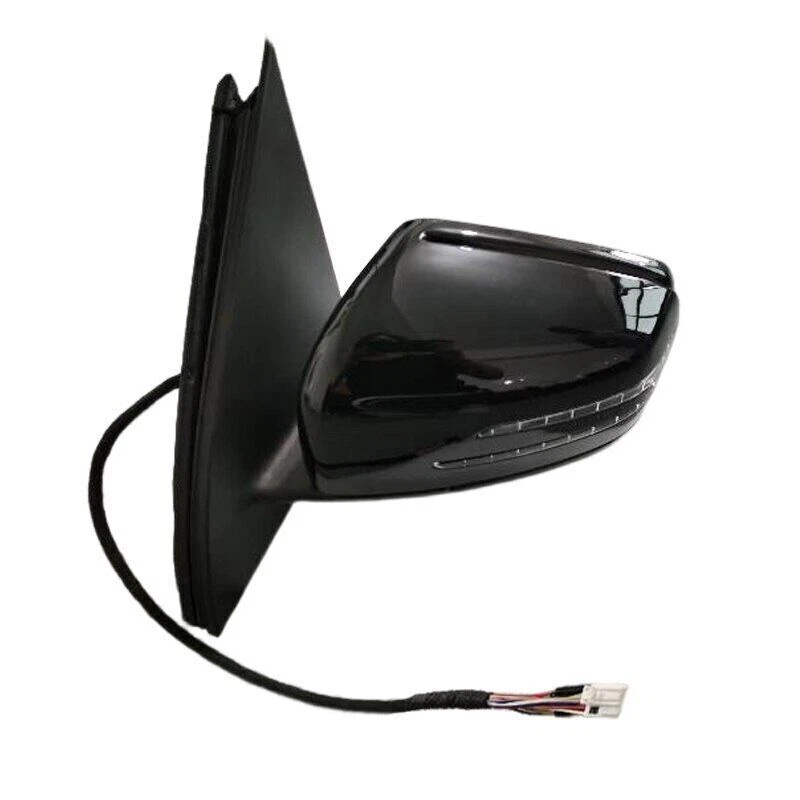Rear View Mirror Black Right For Mercedes Benz W166 ML166 ML300 ML350 2012 -2015 Foto 2 de 4
