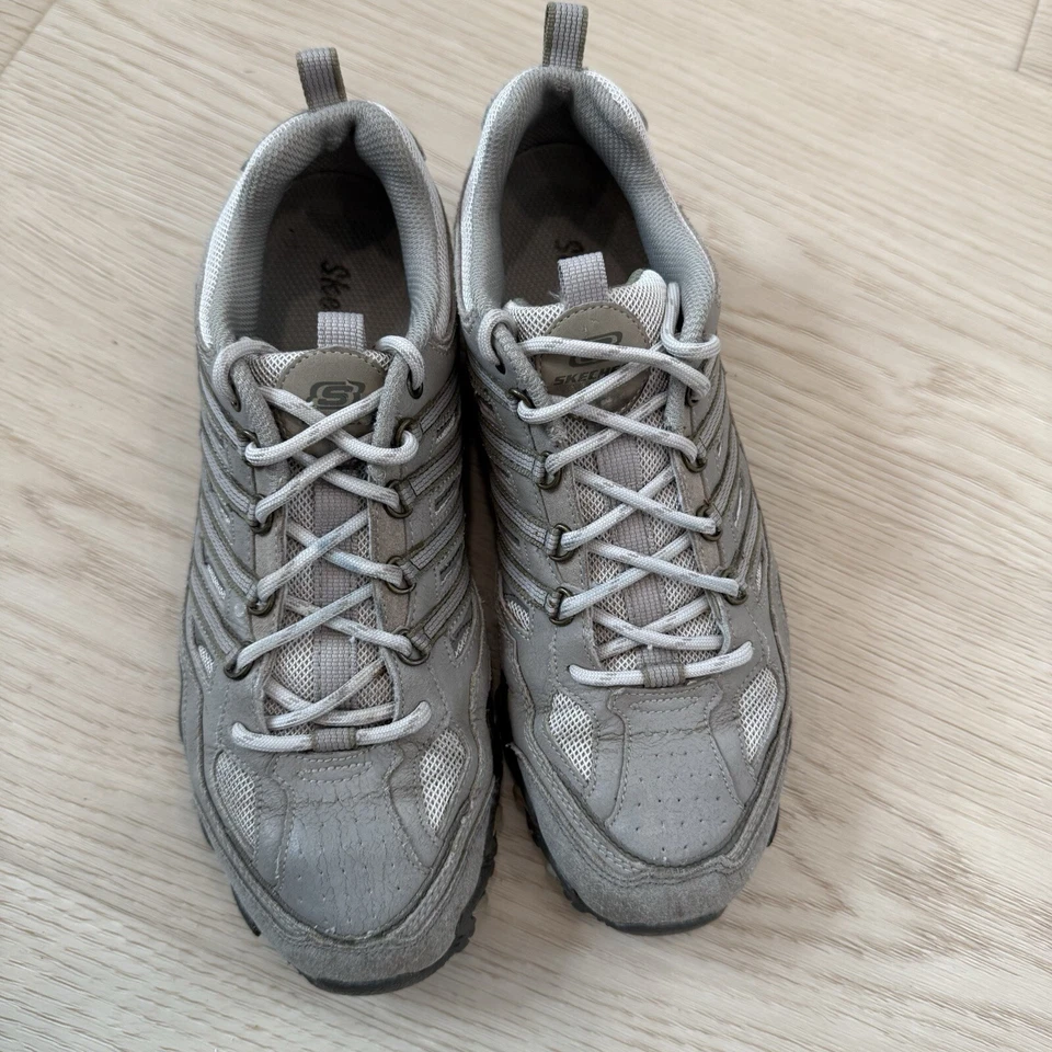 Skechers Mujer Canyon Run 46757 Talla 9 Zapatos Cuero Senderismo Aire Libre Caminar Foto 4 de 4