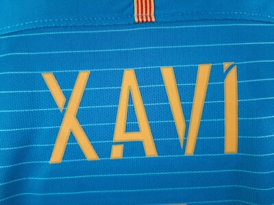 Xavi #6 Barcelona 2016/2017 NIKE 3rd Football Shirt Men's