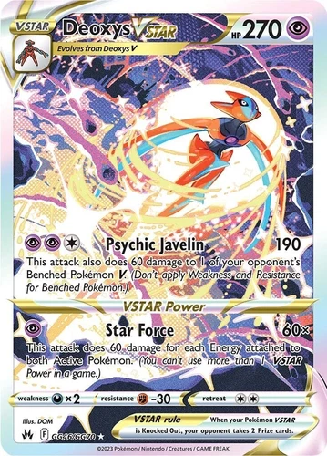 Deoxys VSTAR Pokémon TCG Cards