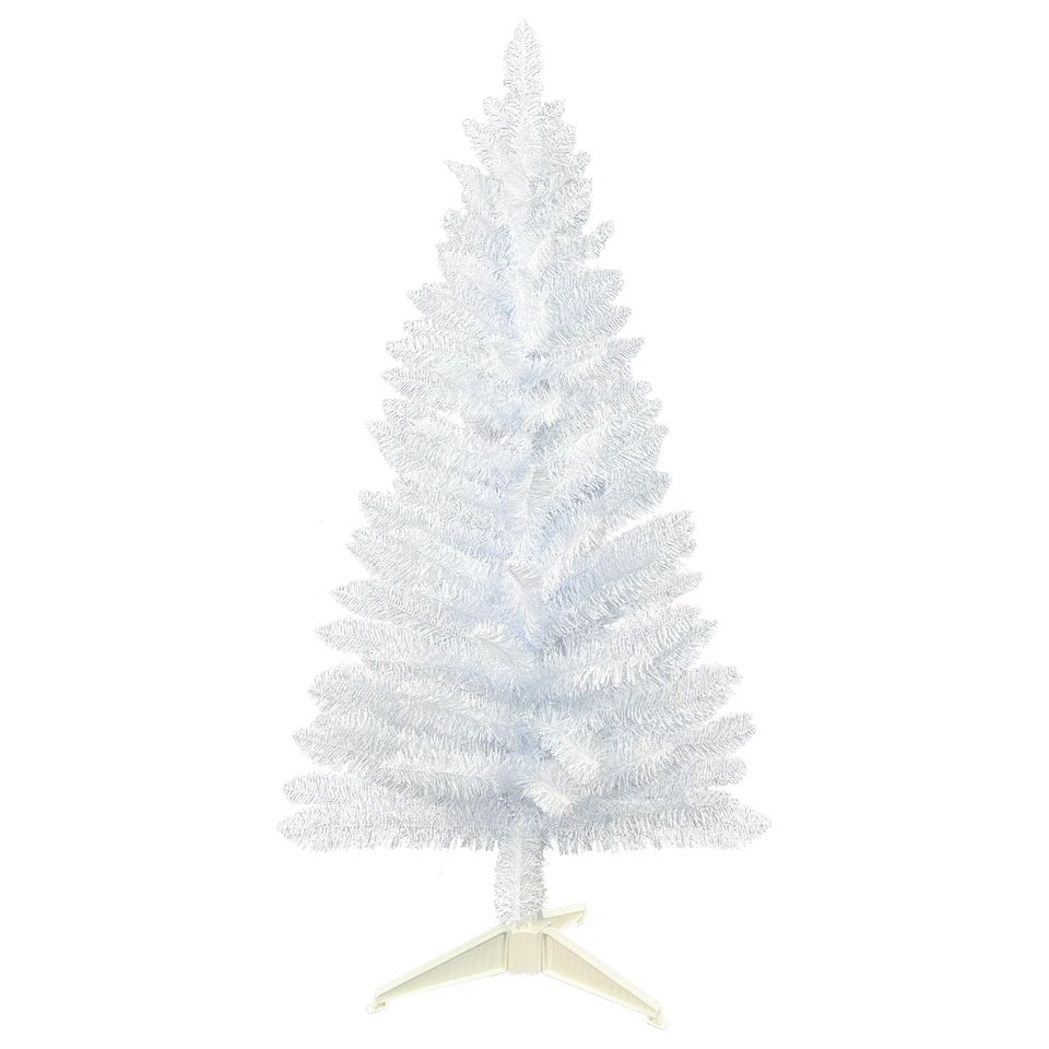 4ft Lighted Small Artificial Christmas Tree Mini Tabletop Xmas Tree with 50Light - Image 2 of 4