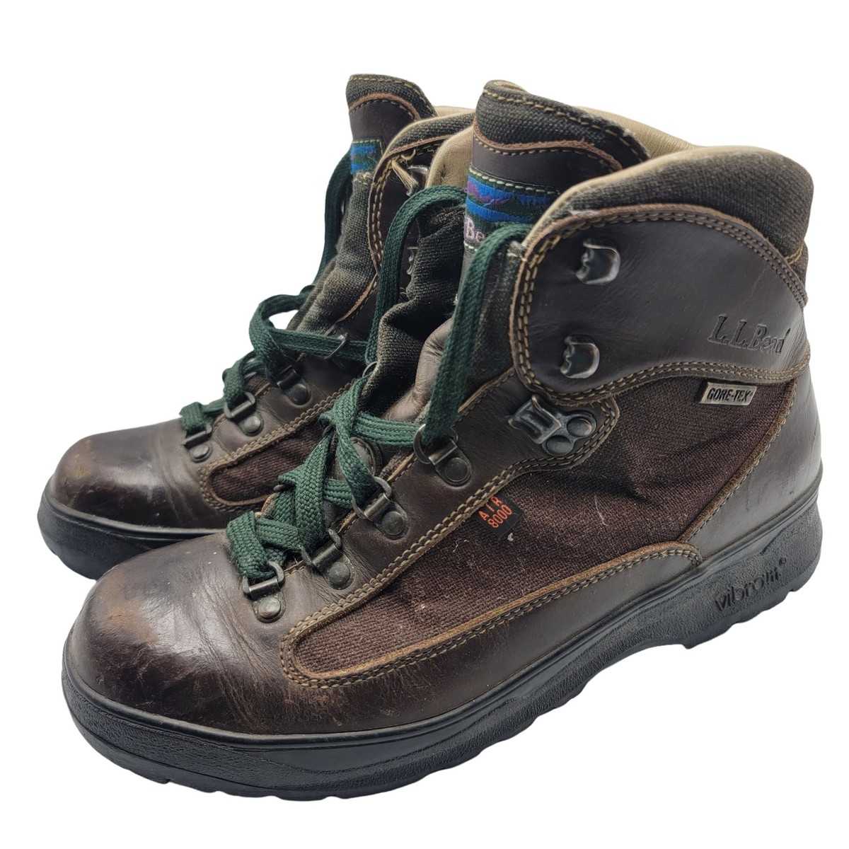 LL Bean Cresta Vibram Gore-Tex women size 9 Boots  Brown Leather Hiking L.L. Bean Womens Size 8.5 Brown Gore Tex Cresta Leather  main image 2