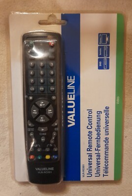 Valueline Universal Remote Control Universal Fernbedienung DVD Satellite Plasma