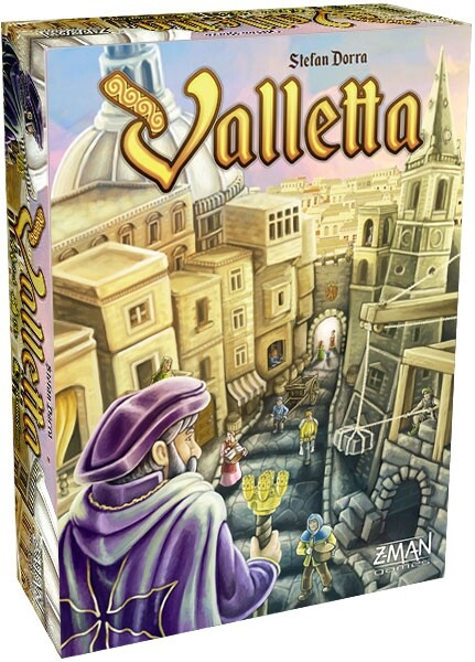 Jeu de société Valletta en français Z-Man Games neuf sous blister