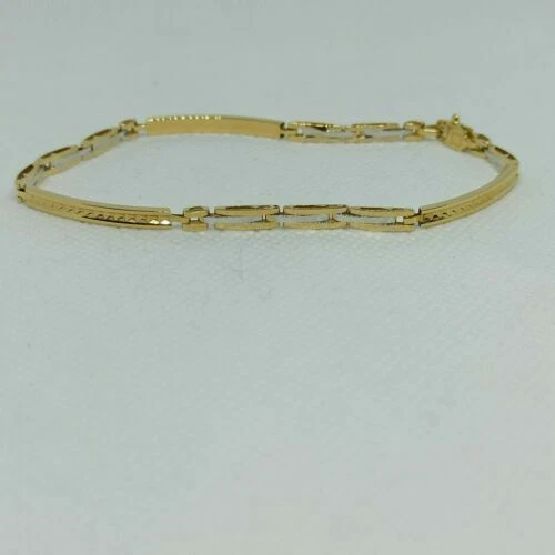 Bracciali da uomo maglia in oro