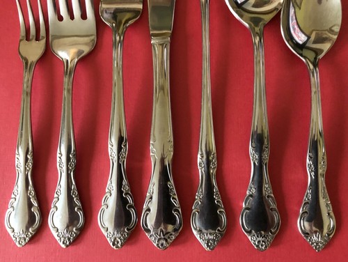 ESTIA CASCADE Stainless Flatware Silverware Fork Spoon Knife Server*Your Choice* - Picture 8 of 8