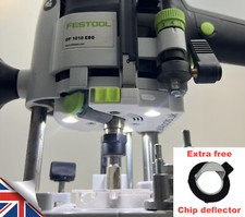 Lichtmodul f&uuml;r FESTOOL OF1010 EBQ, USB C Ladeanschluss, 6h Laufzeit, 3D gedruckt