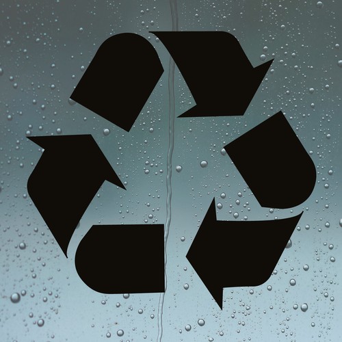 Recycle Recycling Logo Symbol Eco Vinyl Wheelie Bin Kitchen Decal Sticker - Picture 5 of 7