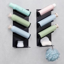 Supaqua Shower Caddy for Self-Adhesive, Shower Shelf Rack of Suction Cups Withou