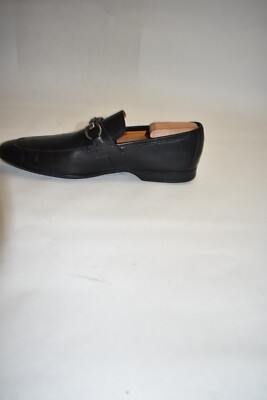 Magnanni Horsebit Leather Loafer Size 10 M Black 16482 | eBay display picture 1