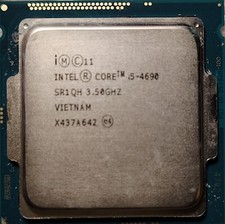 Intel i5-4690 SR1QH 3.50GHz 6MB 4-Core LGA1150 Socket CPU Processor