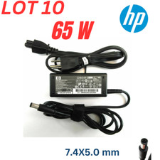LOT 10 HP 65W 19.5 AC Charger Adapter for EliteBook 9480 840 850 G1 G2 G3 G4 G5