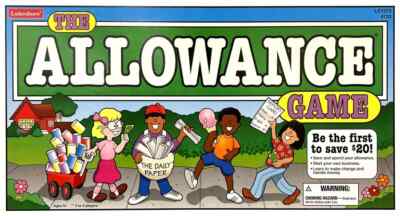 Allowance Game By Lakeshore Learn How To Earn, Save, & Spend Money - NEW