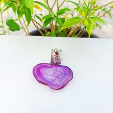 Faceted Garnet Spinner Ring Solid 925 Sterling Silver Handmade Unic Ring Jewelry