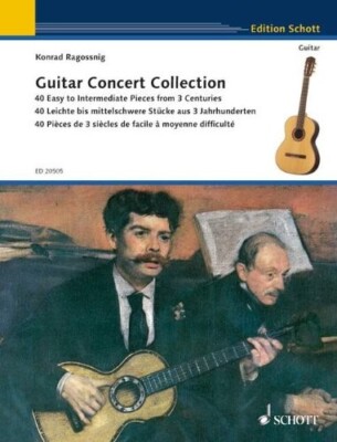 Schott Konrad Ragossnig Guitar Concert Collection 40 Pieces 3 Centuries Book NEW