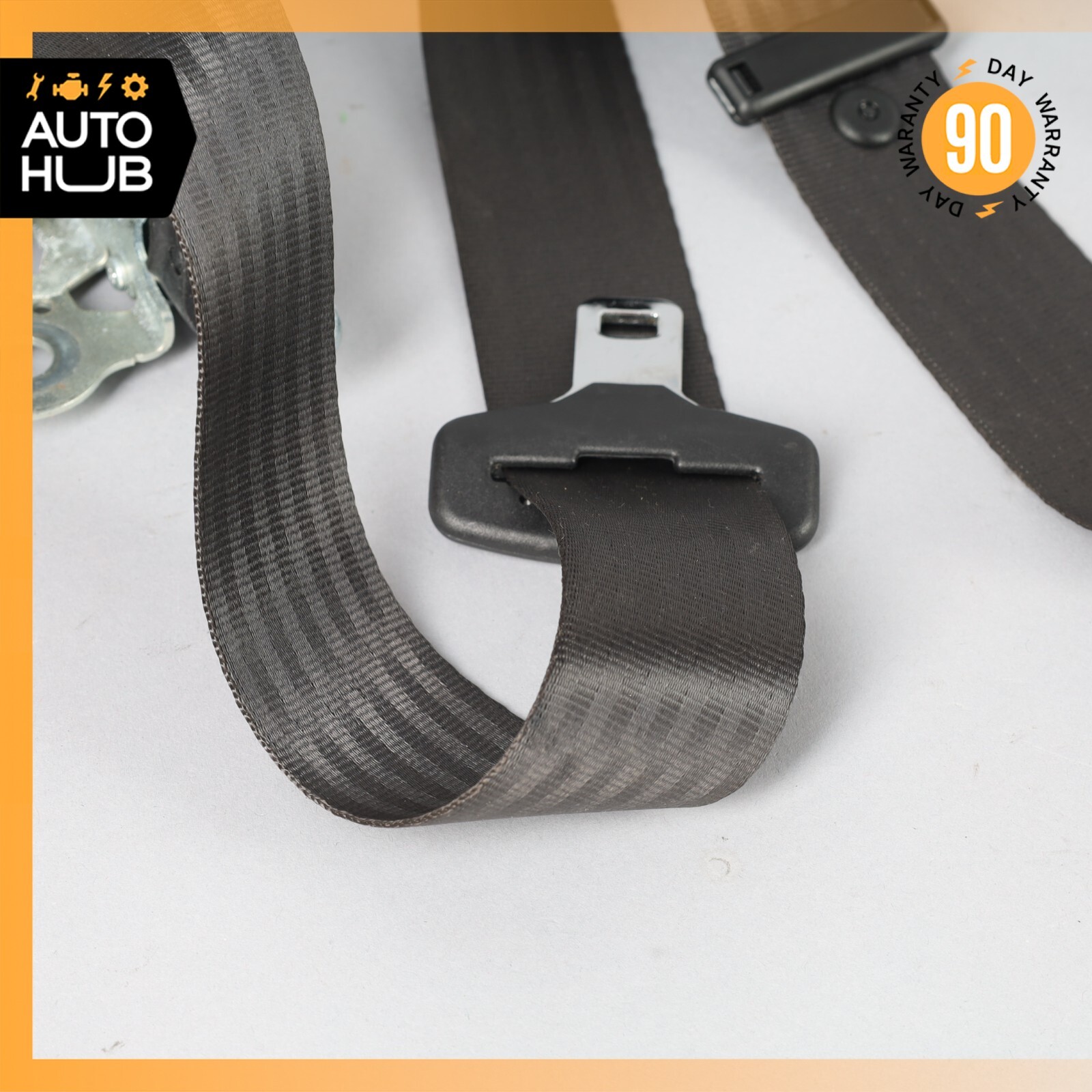 08-19 Maserati GranTurismo M145 Rear Left Driver Side Seat Belt Black OEM 61k